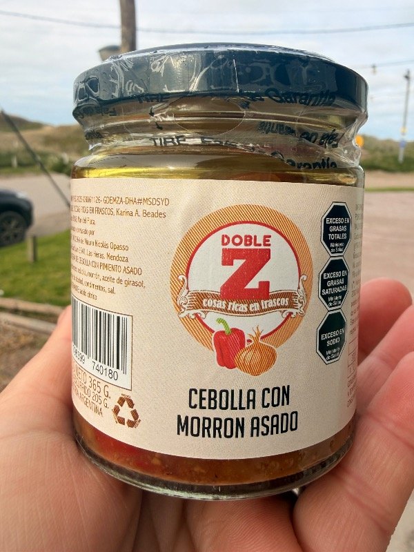 Producto - Cebolla con morrón asado