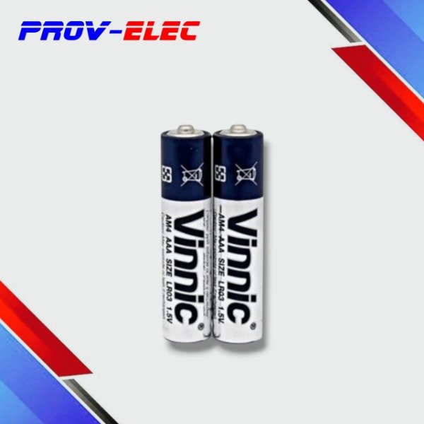 Producto - PILA AAA ALCALINA BLISTER x2 pilas VINNIC