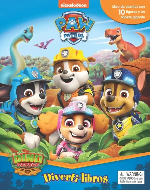 Producto - PAW PATROL LIBRO CON JUGUETES / DIVERTI - LIBROS / PHIDAL