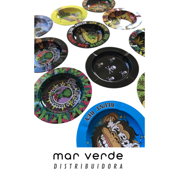 Producto - Cenicero de Metal circular Bulldog