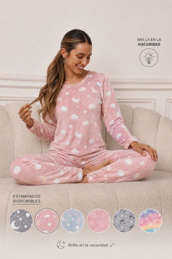 Producto - Art. 85218 Pijama Plush de Mujer