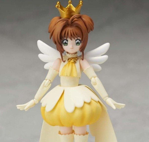 Producto - FIGURA DE ACCION CARD CAPTOR SAKURA SH FIGUARTS SAKURA KINOMOTO VESTIDO AMARILLO
