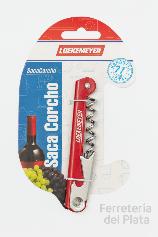 Producto - Sacacorcho Tipo Mozo Loekemeyer  Abrebotellas y Destapador de Vinos
