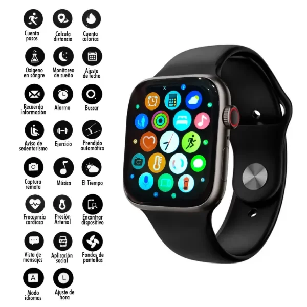 Producto - RELOJ INTELIGENTE SMART WATCH C900 PRO MAX C/2 MALLA
