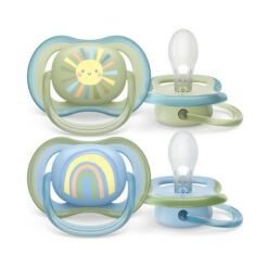 Producto - SET X2 CHUPETE PHILIPS AVENT 0-6 M ULTRA AIR DECO (NENE/NENA)