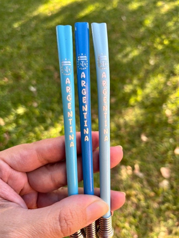 Producto - Bombilla de aluminio grabada