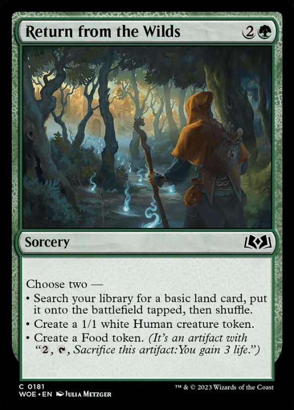 Producto - Return from the Wilds  Wilds of Eldraine