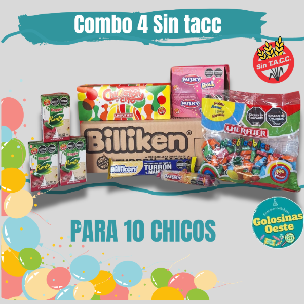 Producto - Combo 4 Sin tacc