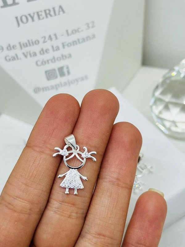 Producto - DIJE NENA PLATA 925