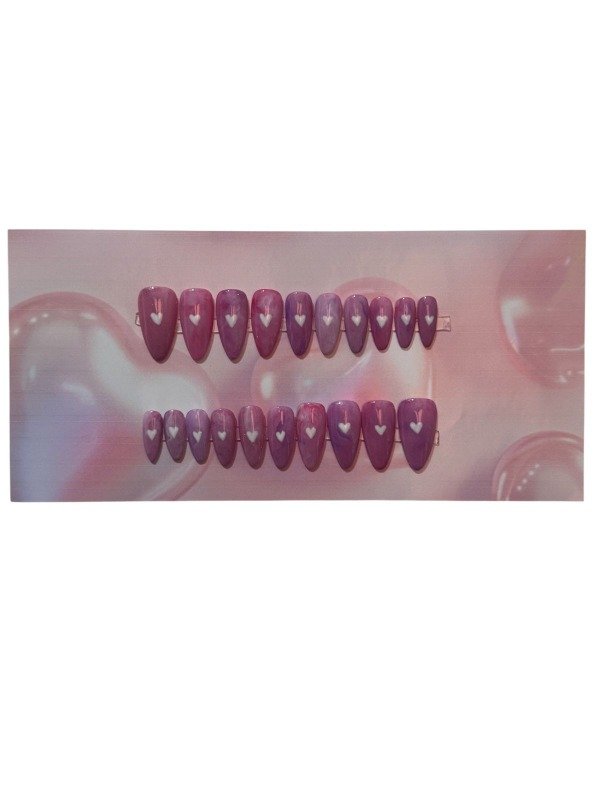 Producto - Uñas press-on Corazones
