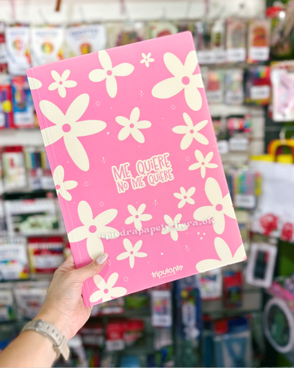 Producto - Carpeta 3 solapas margaritas