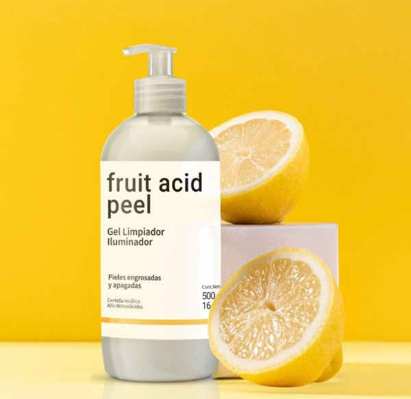 Producto - Gel de limpieza iluminador fruit acid peel 500ml