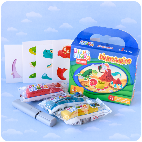 Producto - Masa para Modelar Divermasa - Dinosaurios