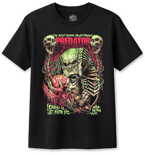 Producto - Remera Depredador Cine Retro