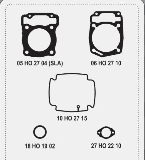 Producto - JUNTAS COMPLETA (CON ORING) HONDA CB 190 / XR 190 - ALFA