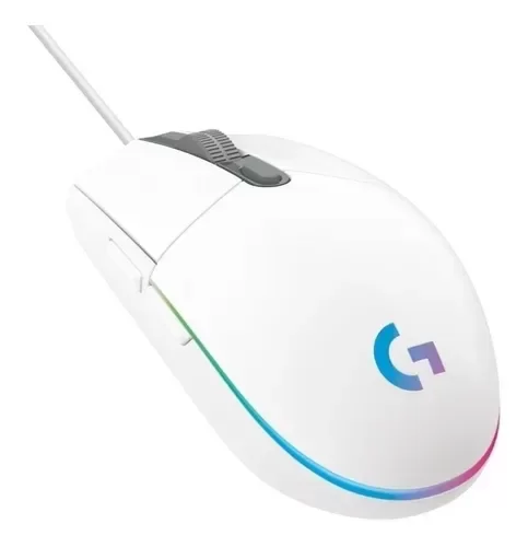 Producto - Mouse De Juego Logitech G Series Lightsync G203 Blanco