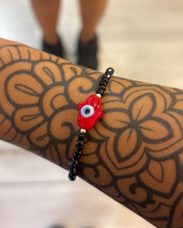 Producto - PULSERA AMULETO PROTECTION RED HAMSA