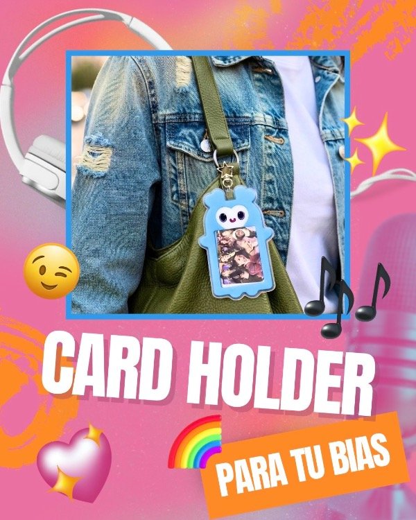 Producto - Card Holder Lovely celeste