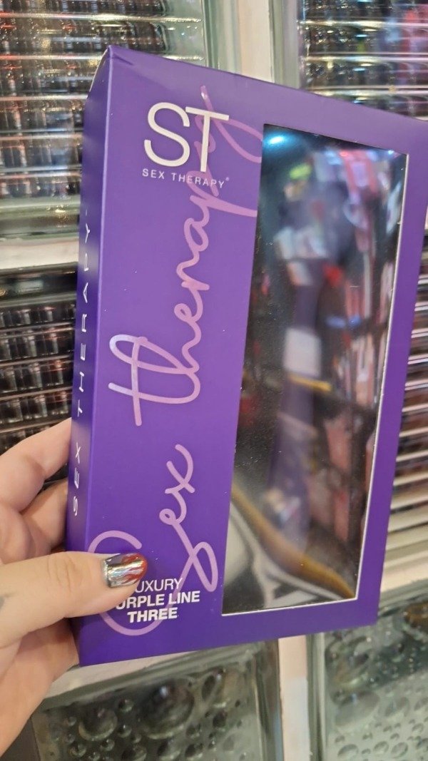 Producto - Masajeador LUXURY PURPLE LINE THREE USB