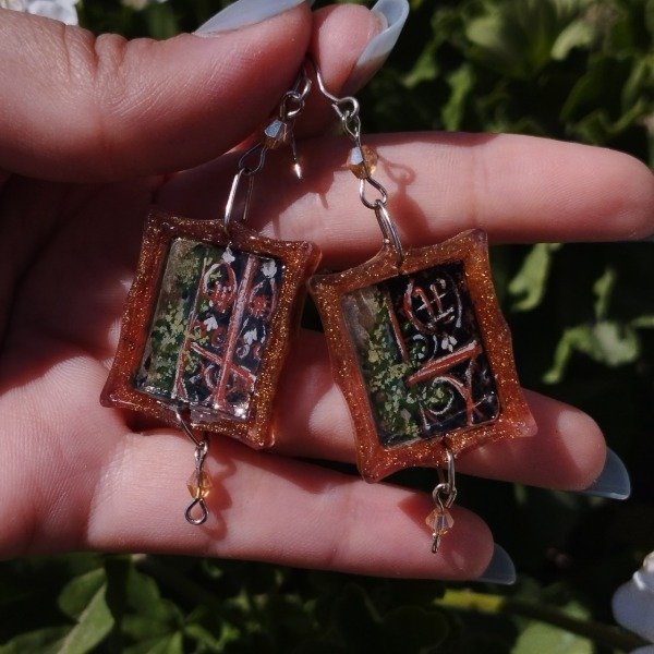 Producto - Aros colección Halloween puerta al más allá