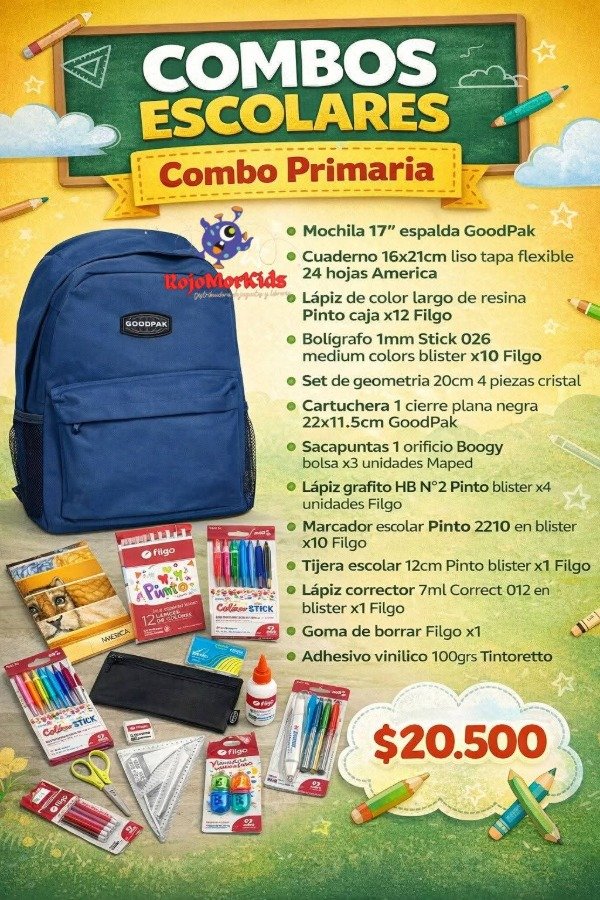Producto - Combo Primaria