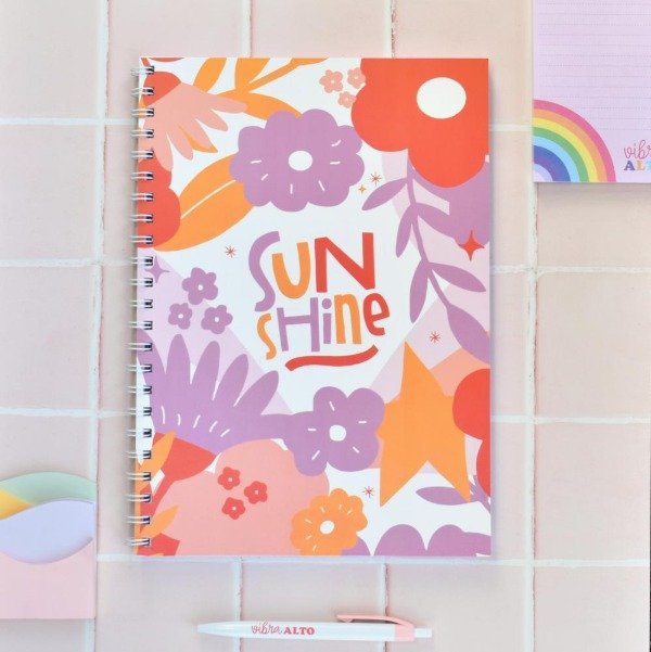 Producto - CUADERNO A4 TAPA FLEXIBLE - SUN SHINE