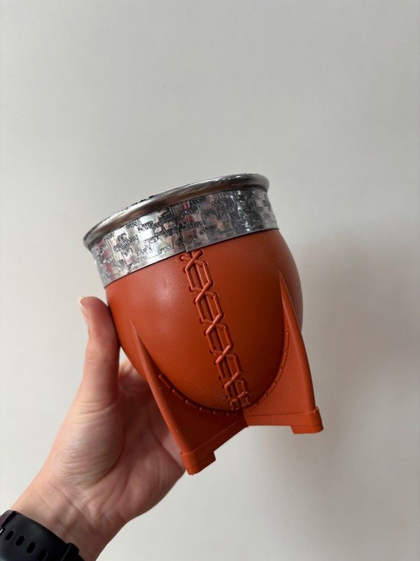Producto - Mate calabaza PVC marron