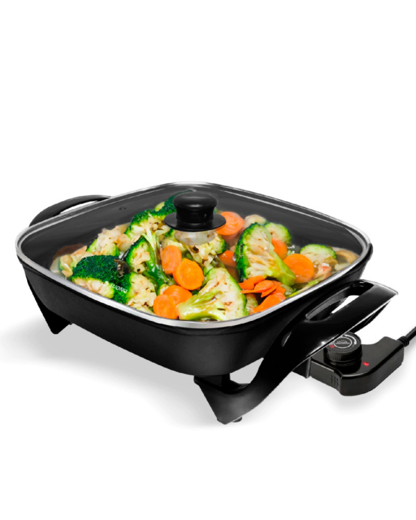Producto - SARTEN ELECTRICO SUONO TAPA DE VIDRIO 1350W