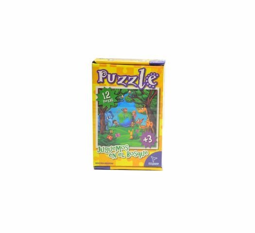 Producto - PUZZLE 12PZS 11.5X18CM JUGUEMOS EN EL BOSQ TOTO GA