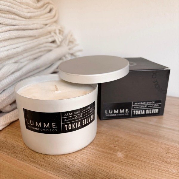 Producto - VELA TOKIA SILVER ALMÍBAR