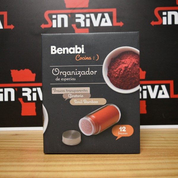 Producto - ESPECIERO X12 FRASCOS 50173