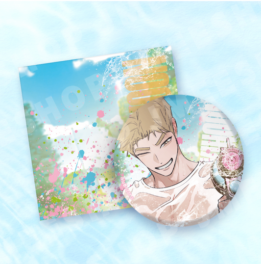 Producto - Korean BL Red Thread Mission Tin Badge