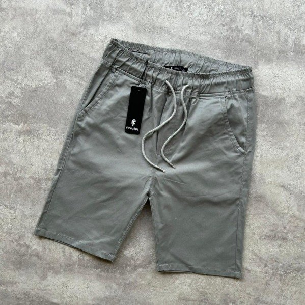 Producto - BERMUDA JOGGERS GRIS PERLA
