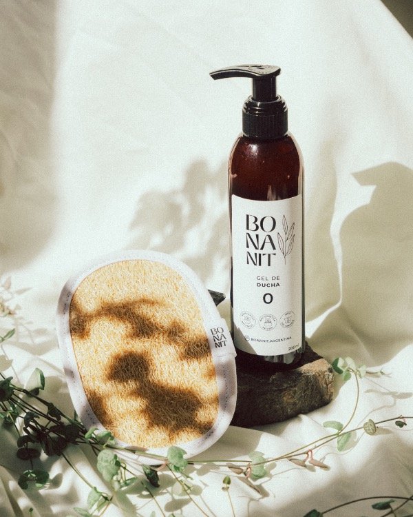 Producto - DÚO GEL DE DUCHA + ESPONJA