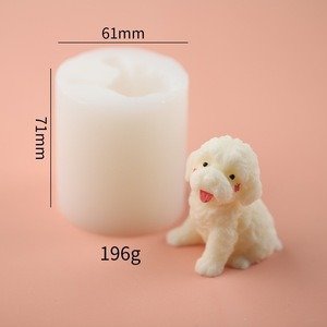 Producto - MOLDE SILICONA PERRO 3D (COD. 3D5)