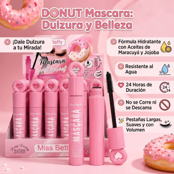 Producto - RIMEL/ Mascara de pestañas DONUT