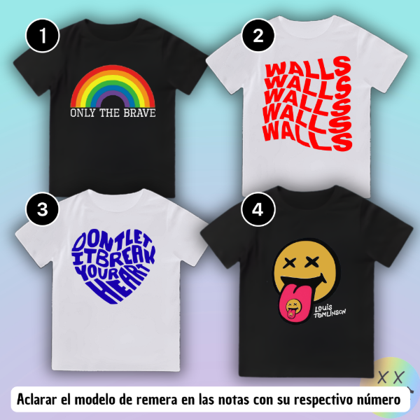 Producto - Baby Tee Louis Tomlinson #1