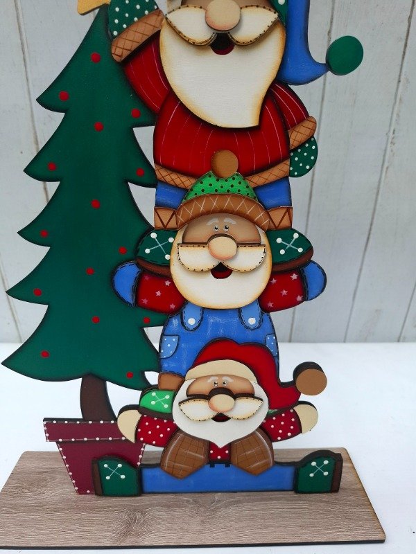 Producto - ADORNO TORRE PAPA NOEL NAVIDAD - 4