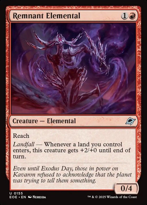 Producto - Remnant Elemental #155  Edge of Eternities