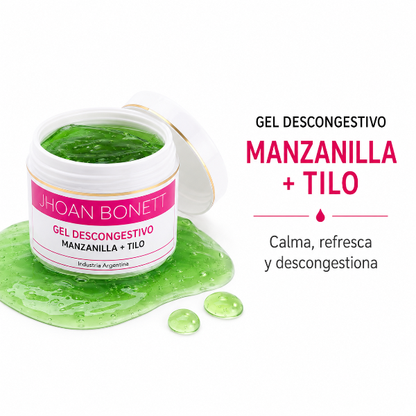Producto - GEL DESCONGESTIVO MANZANILLA Y TILO - 0