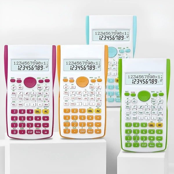 Producto - Calculadora Científica KENKO 10+2 Digitos kk 82ms CELESTE - 0