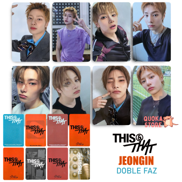 Producto - JEONGIN - Photocards Doble Faz Stray Kids 'THIS and THAT'