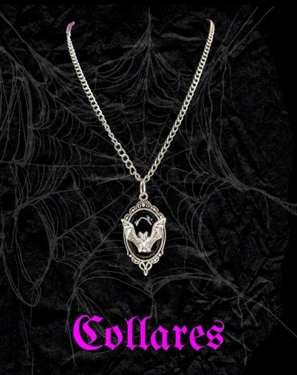 Producto - Collar bat negro