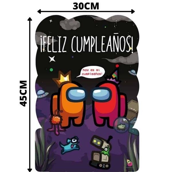 Producto - PIÑATA DE CARTON AMONG US