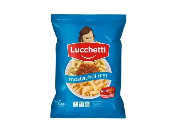 Producto - FIDEO LUCCHETTI 500G X 4unid  Talla , Spag, Most,Tira