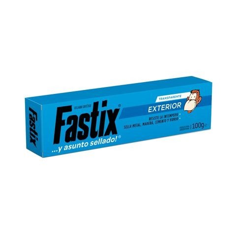 Producto - ADHESIVO SELLADOR EXTERIOR TRANSPARENTE 25GRS FASTIX