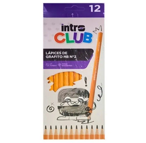 Producto - LAPIZ HB GRAFITO INTRO X12