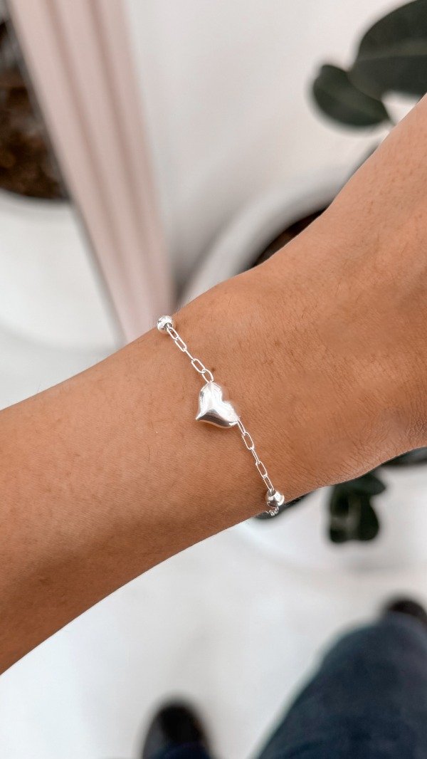 Producto - Pulsera corazon liso