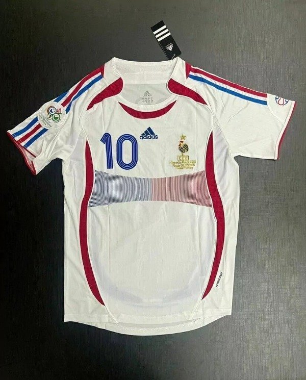 Producto - CAMISETA FRANCIA IMPORTADA ALTERNATIVA RETRO 2006 #10 ZIDANE - 0