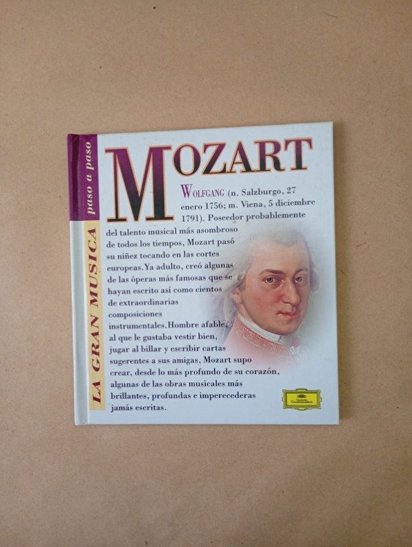 Producto - Mozart La gran música paso a paso - Club Internacional 1997 - Tapa dura